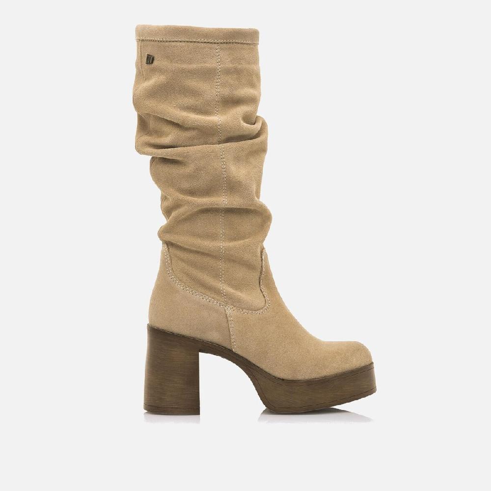 mtng Compra SIXTIES beige 54935 Mujer Calzado Botas De TacóN