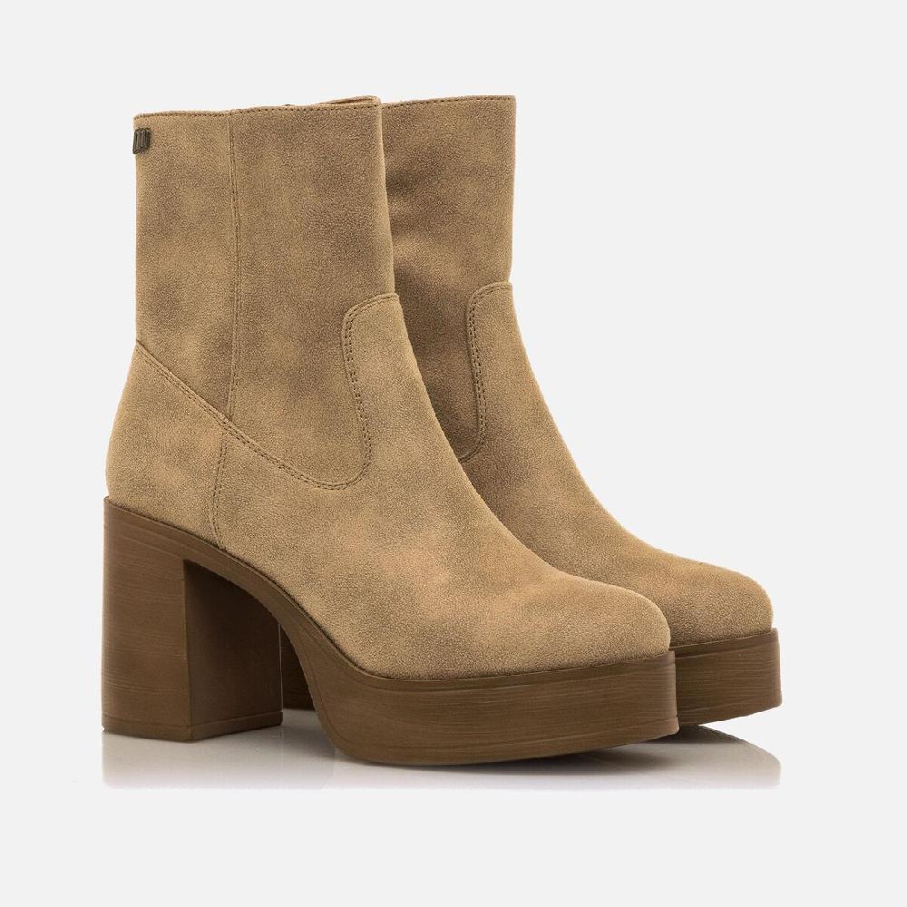 mtng Compra SIXTIES Beige 56525 Mujer Calzado Botines De TacóN