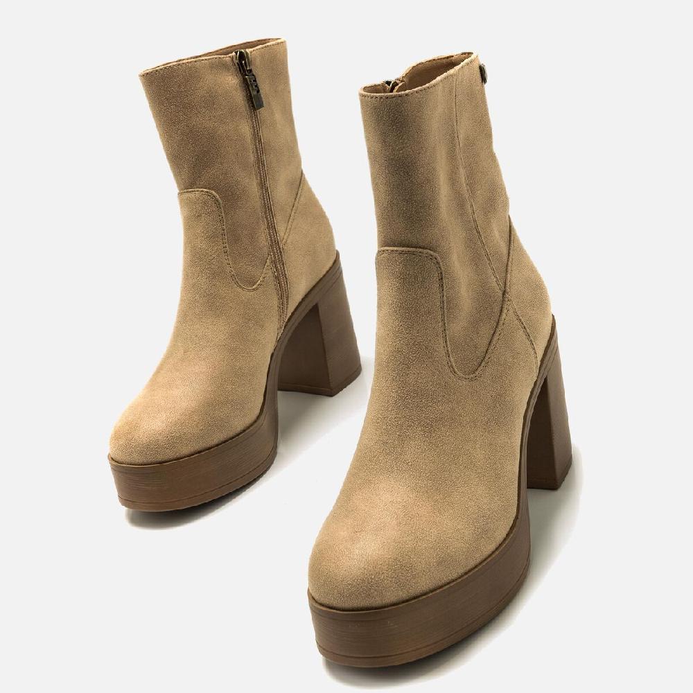 mtng Compra SIXTIES Beige 56525 Mujer Calzado Botines De TacóN