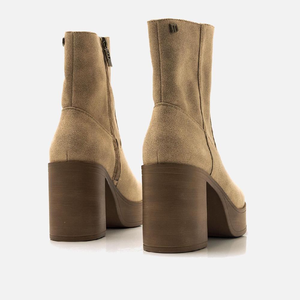 mtng Compra SIXTIES Beige 56525 Mujer Calzado Botines De TacóN
