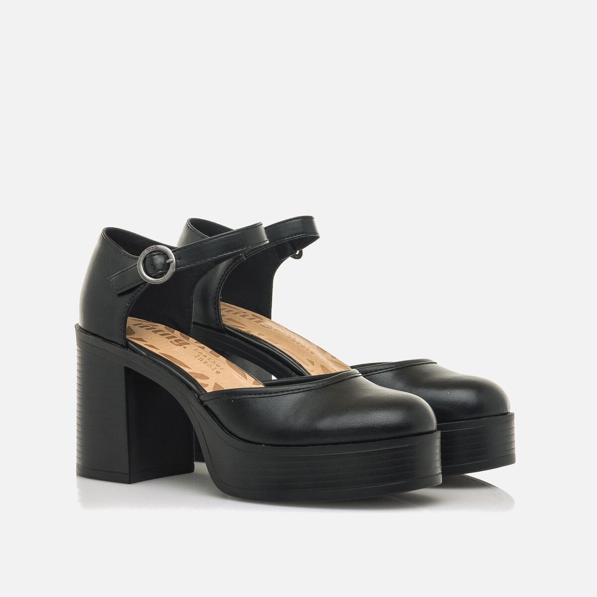 mtng Compra SIXTIES Negro 55873 Mujer Calzado Zapatos De TacóN