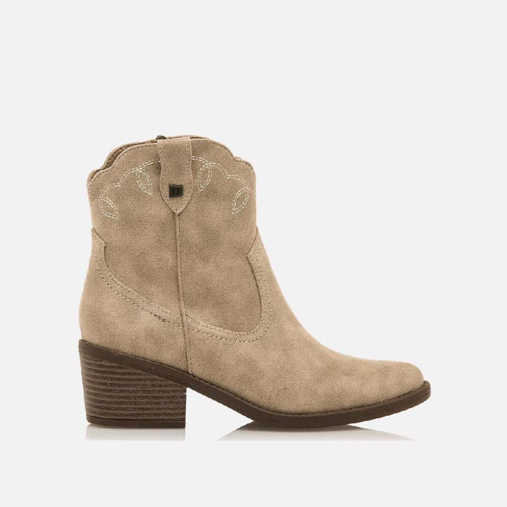 mtng Compra TANUBIS beige 59605 Mujer Calzado Botines De TacóN