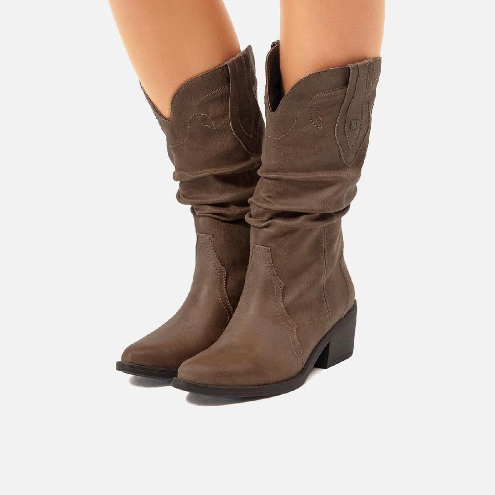 mtng Compra TANUBIS Marron 58460 Mujer Calzado Botas De TacóN