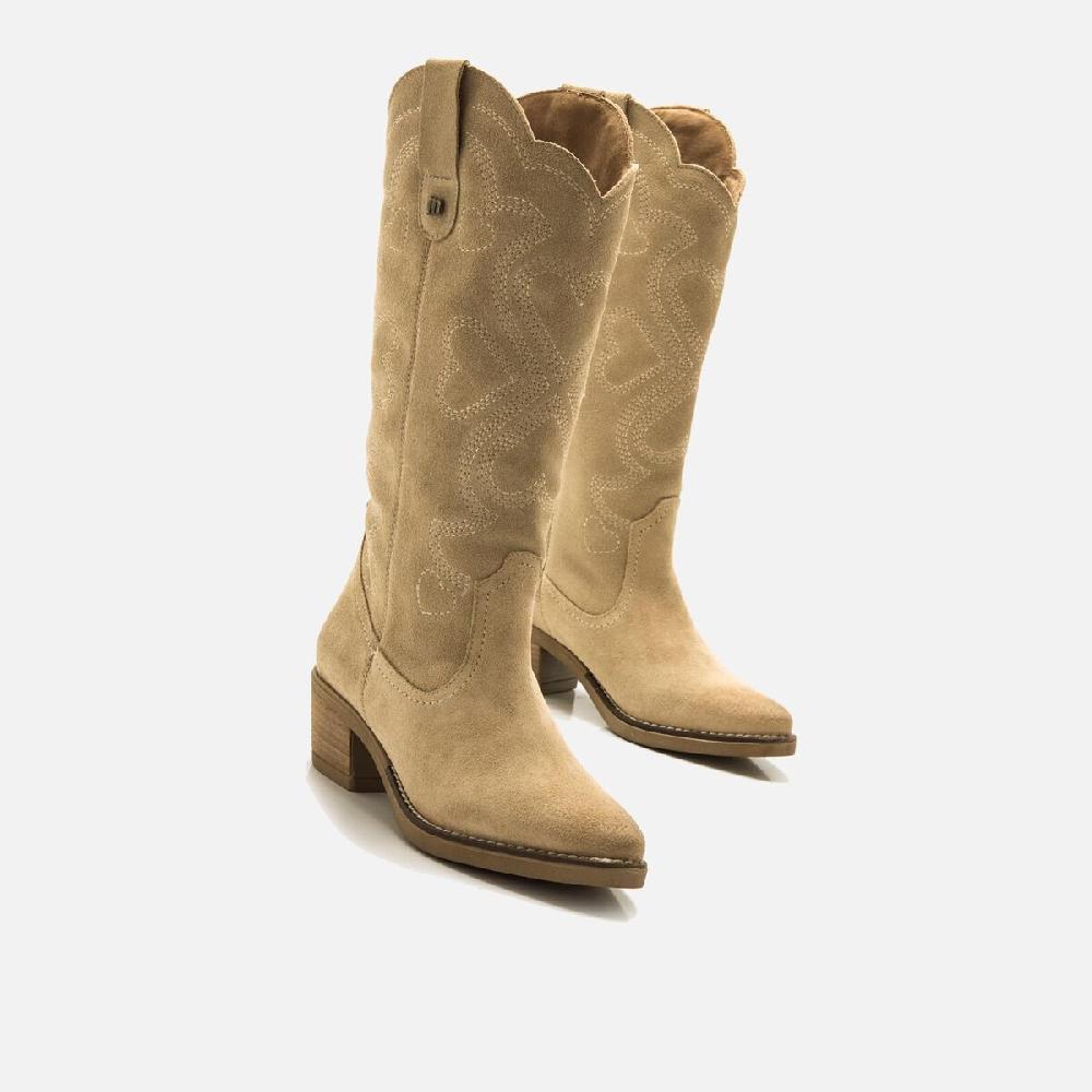 mtng Compra TEO Beige 57416 Mujer Calzado Botas De TacóN