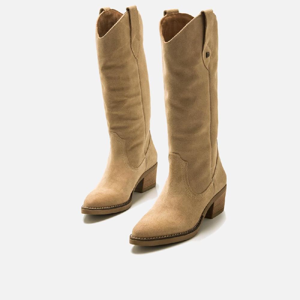 mtng Compra TEO Beige 57422 Mujer Calzado Botas De TacóN