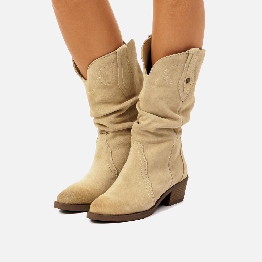 mtng Compra TEO Beige 59458 Mujer Calzado Botas De TacóN