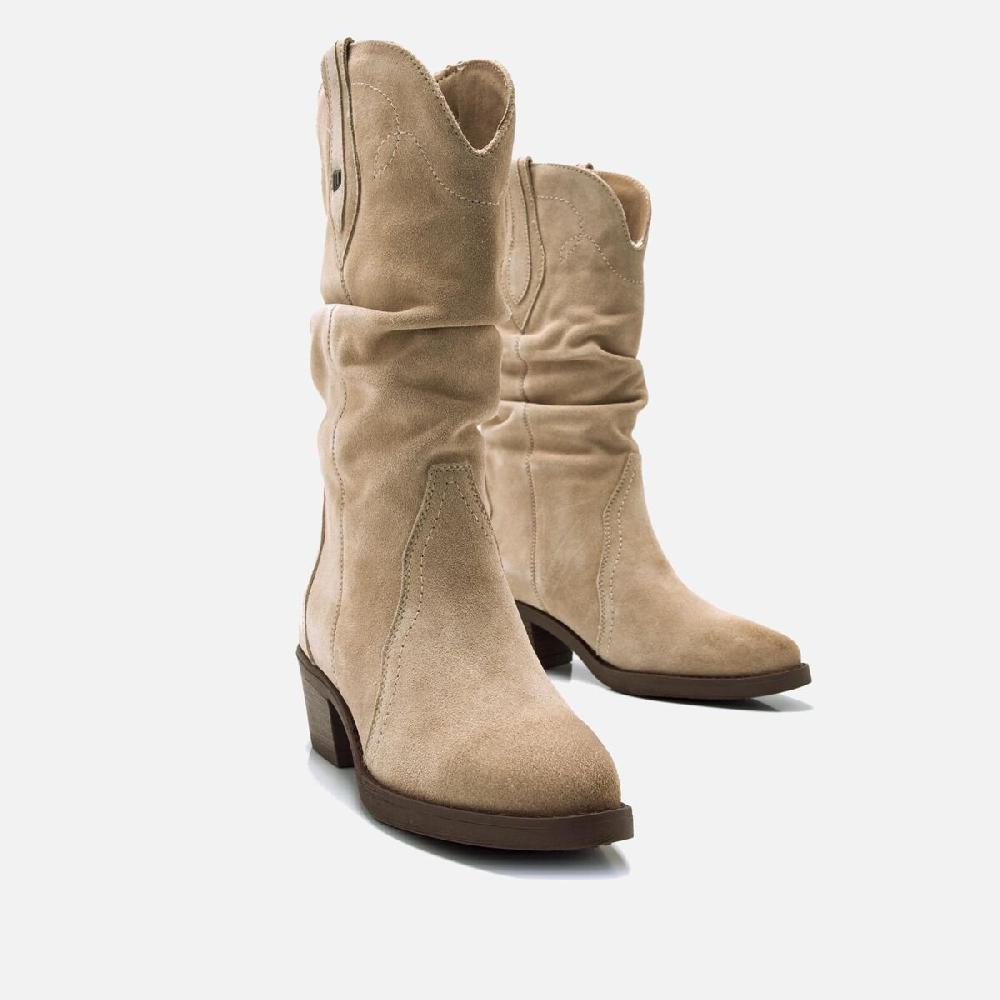mtng Compra TEO Beige 59458 Mujer Calzado Botas De TacóN