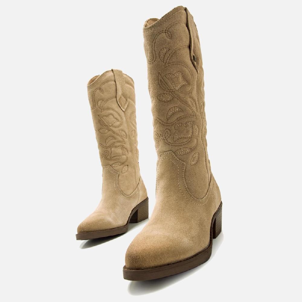 mtng Compra TEO Beige 59468 Mujer Calzado Botas De TacóN