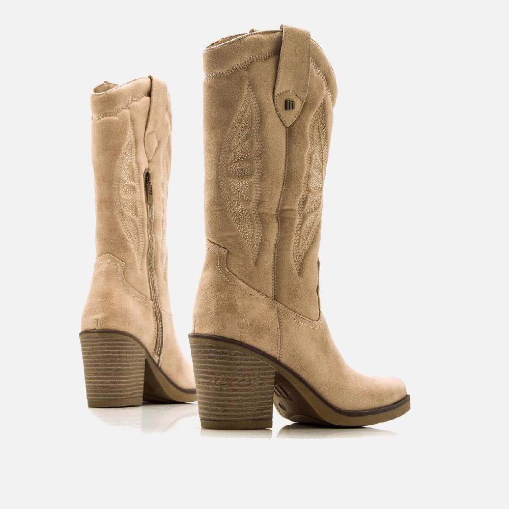 mtng Compra TIJUANA Beige 59634 Mujer Calzado Botas De TacóN