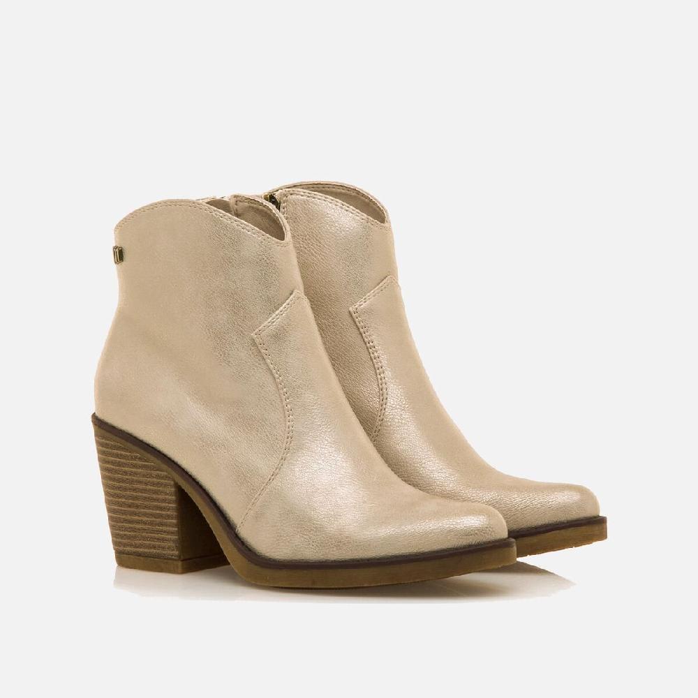 mtng Compra TIJUANA Oro 59623 Mujer Calzado Botines De TacóN