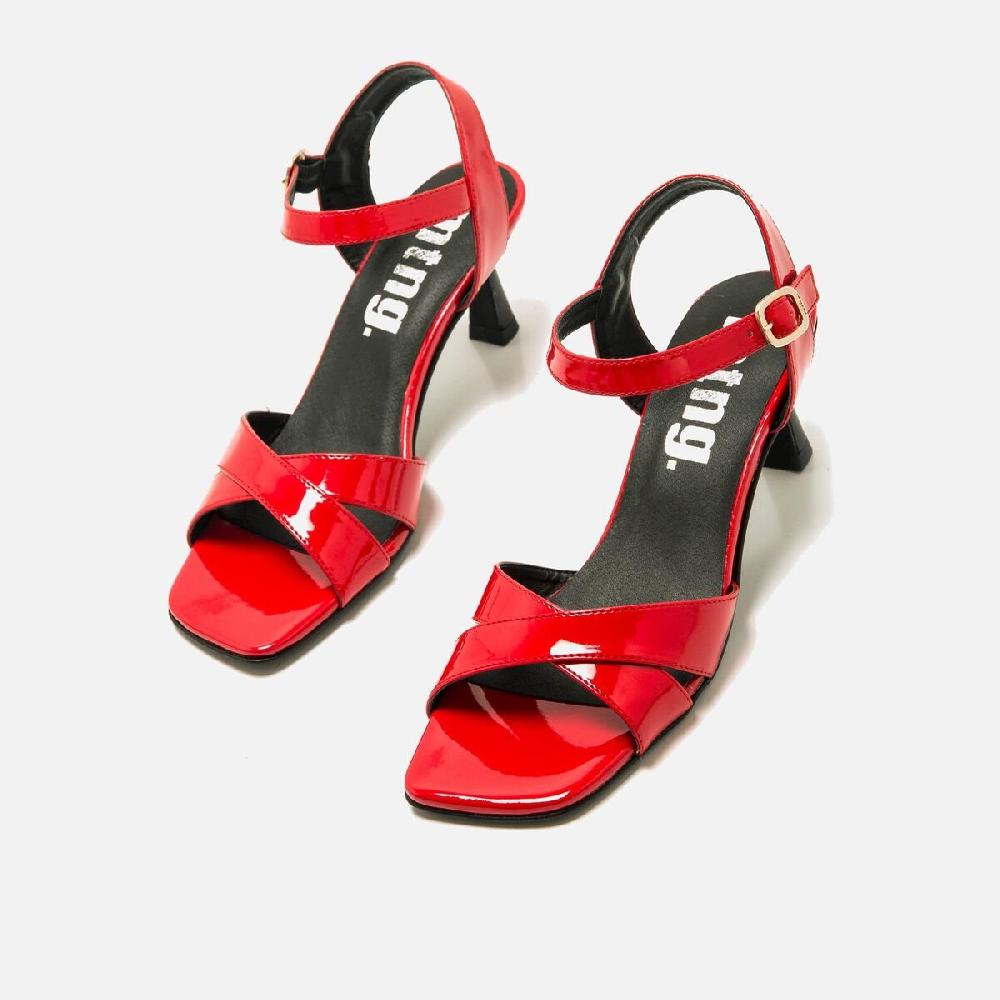 mtng Compra YVANNA Rojo 57682 Mujer Calzado Sandalias De TacóN