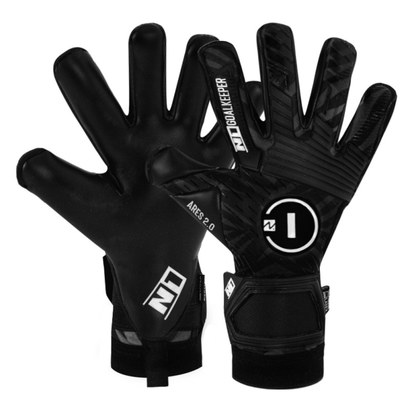 n1 goalkeeper Guantes de Portero Ares 2.0 All Black UGT+ II