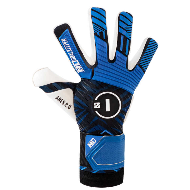 N1 Goalkeeper Guantes De Portero Ares 2.0 Blue UGT+ II