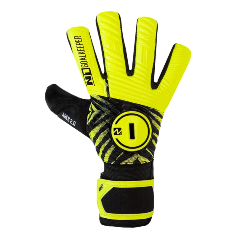 N1 Goalkeeper Guantes De Portero Ares 2.0 Kids Neon