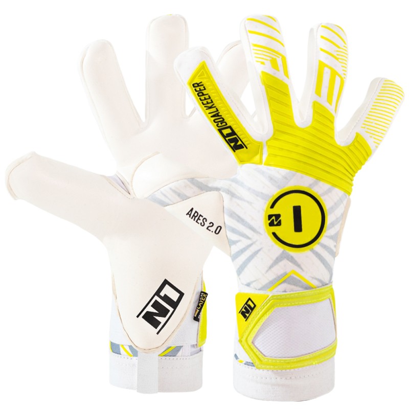 n1 goalkeeper Guantes de Portero Ares 2.0 Neon UGT+ II