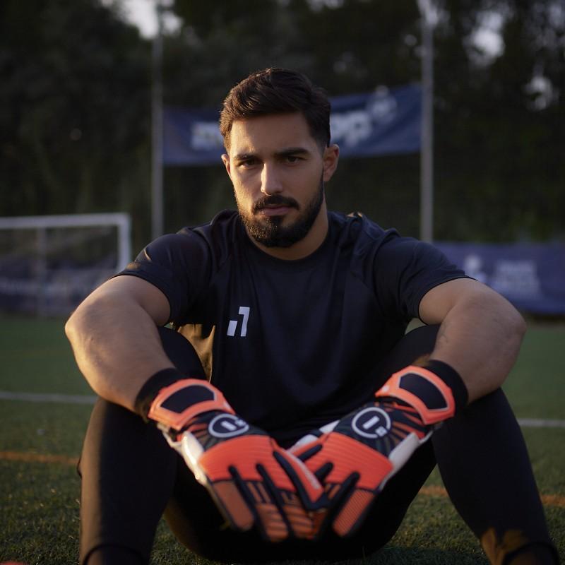 N1 Goalkeeper Guantes De Portero Ares 2.0 Orange UGT+ II