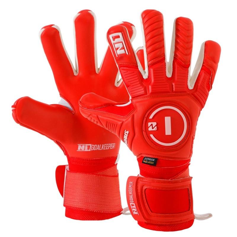 n1 goalkeeper Guantes de Portero Horus 2.0 Elite All Red