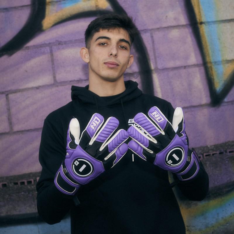N1 Goalkeeper Guantes De Portero Horus 2.0 Elite Purple II