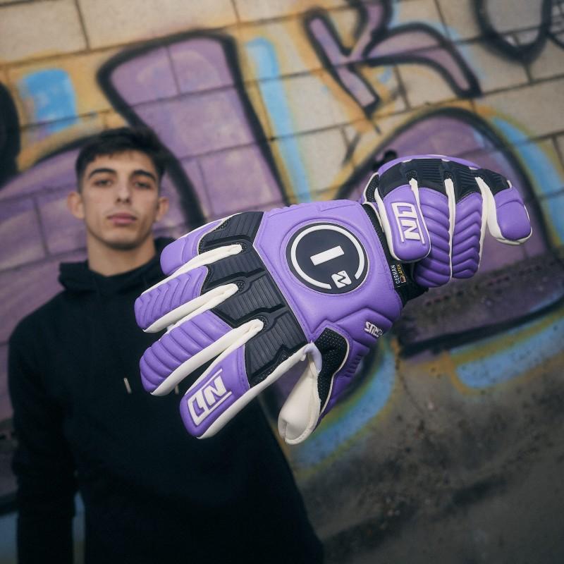 N1 Goalkeeper Guantes De Portero Horus 2.0 Elite Purple II
