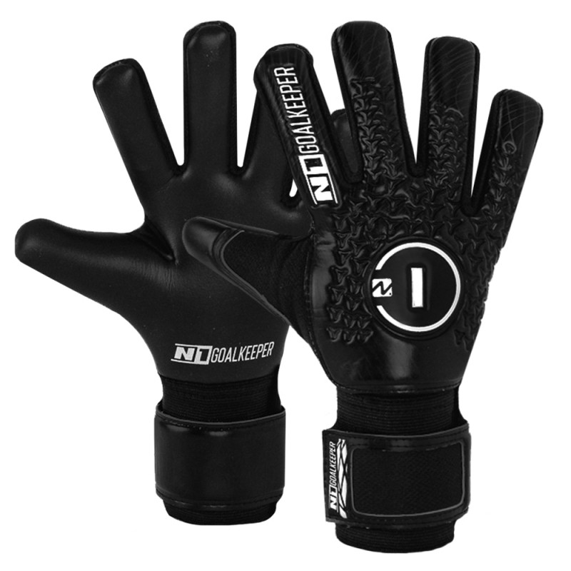 n1 goalkeeper Guantes de Portero Scorpius 2.0 Kids All Black