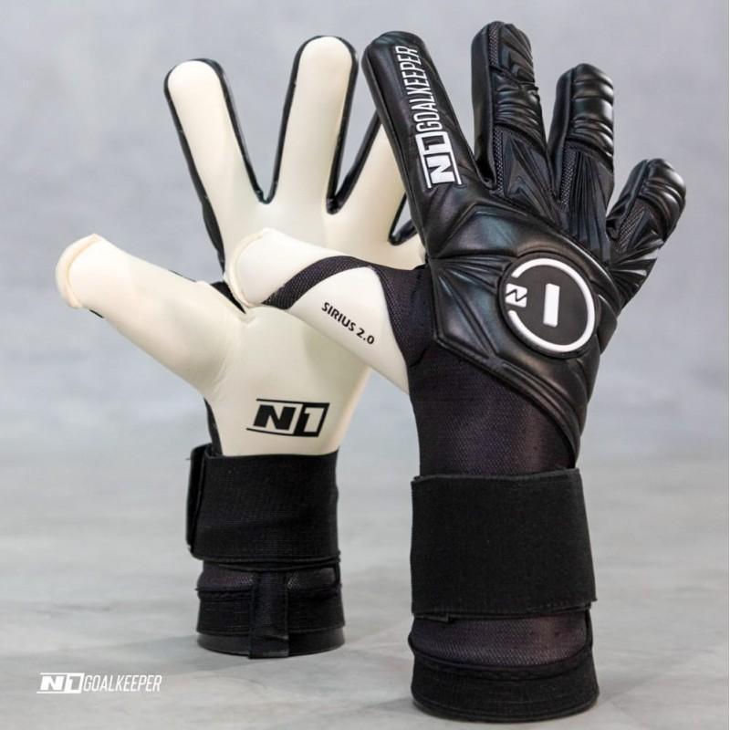 N1 Goalkeeper Guantes De Portero Sirius 2.0 Black UGT+ II