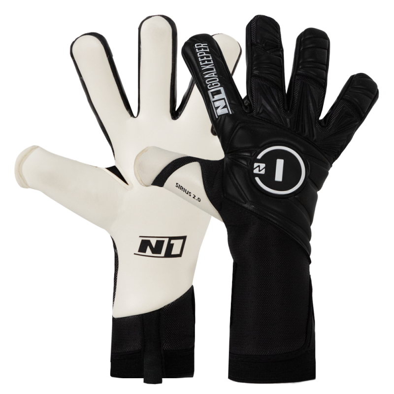 n1 goalkeeper Guantes de Portero Sirius 2.0 Black UGT+ II