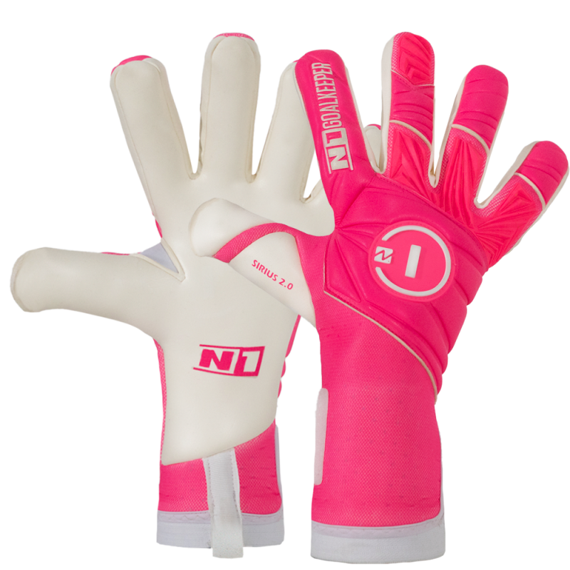 n1 goalkeeper Guantes de Portero Sirius 2.0 Pink UGT+ II