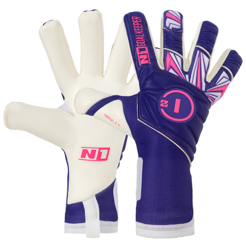 n1 goalkeeper Guantes de Portero Sirius 2.0 Purple UGT+ II