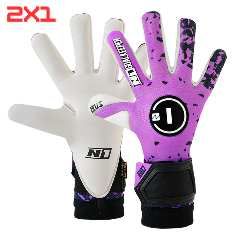 n1 goalkeeper Guantes de Portero Zeus Purple UGT+ II