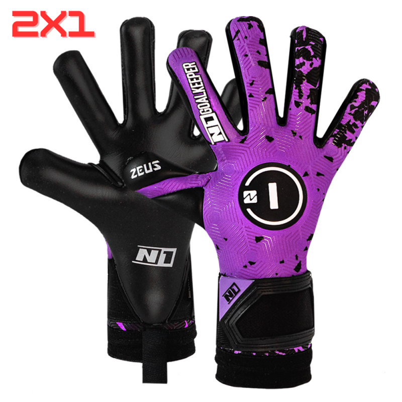 n1 goalkeeper Guantes de Portero Zeus Purple UGT+ III