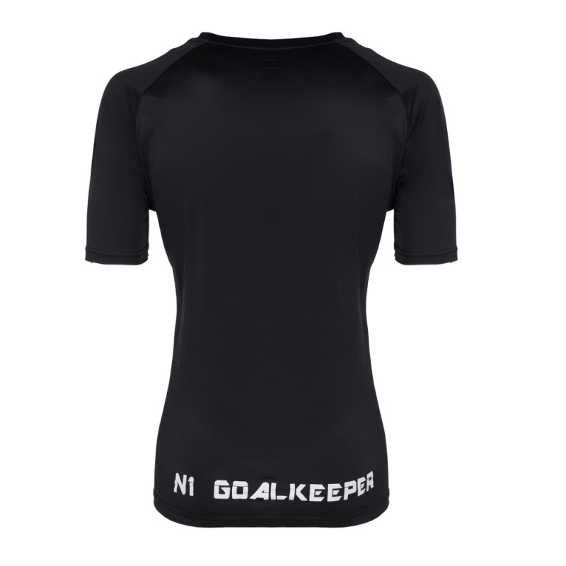 N1 Goalkeeper Camiseta Técnica Negra