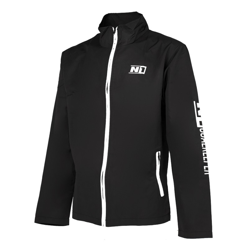 N1 Goalkeeper Chubasquero Negro/Blanco