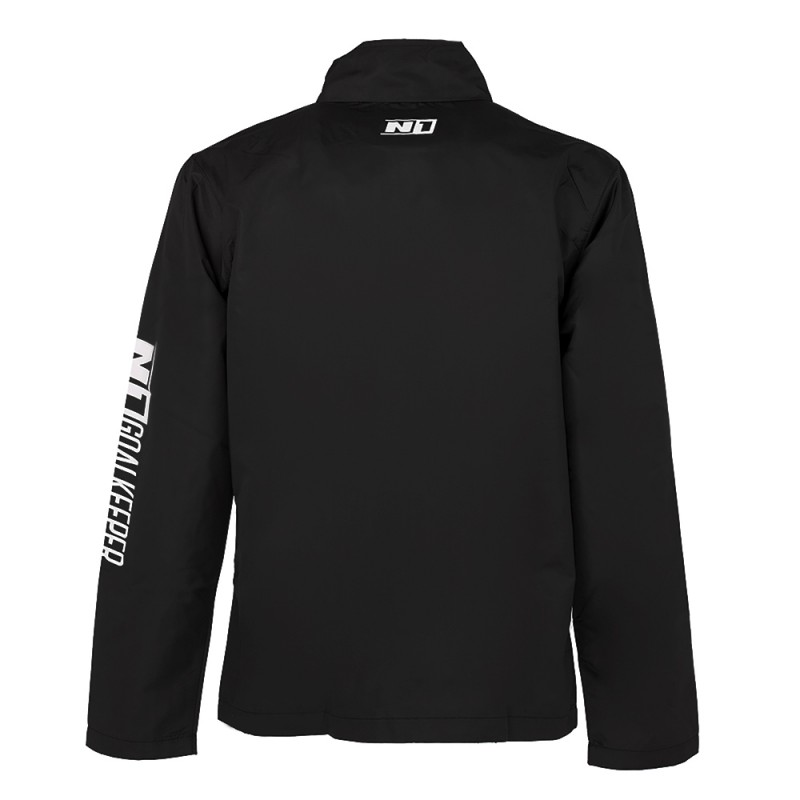 N1 Goalkeeper Chubasquero Negro/Blanco