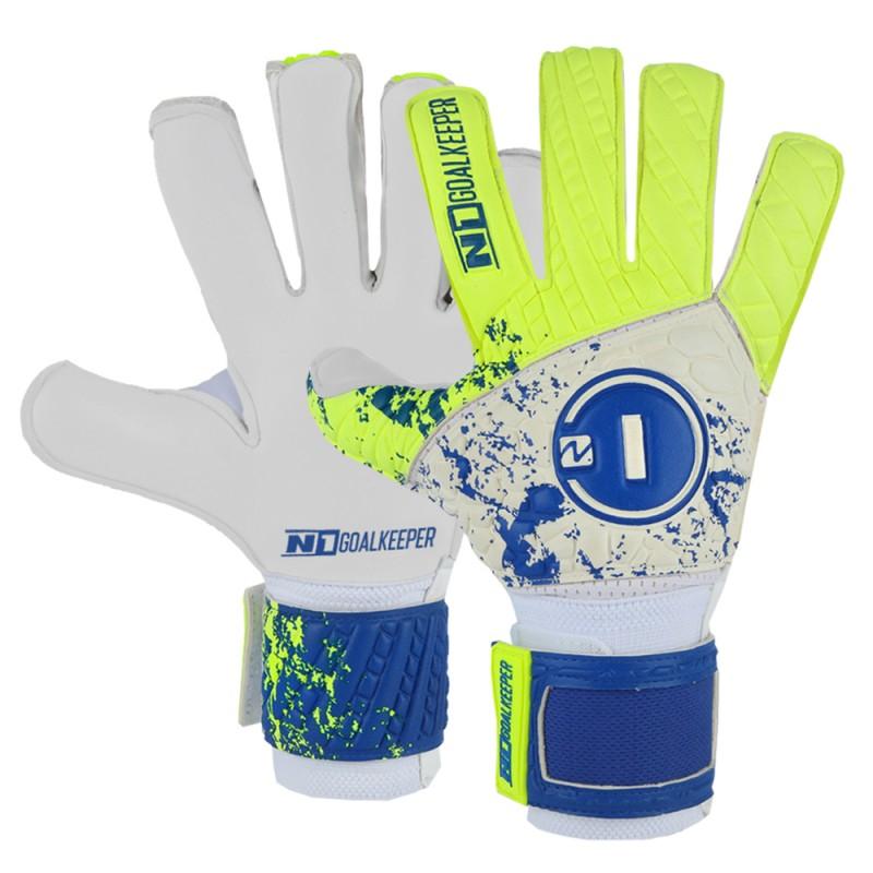n1 goalkeeper Guantes de Portero Cronos Fluor UGT+