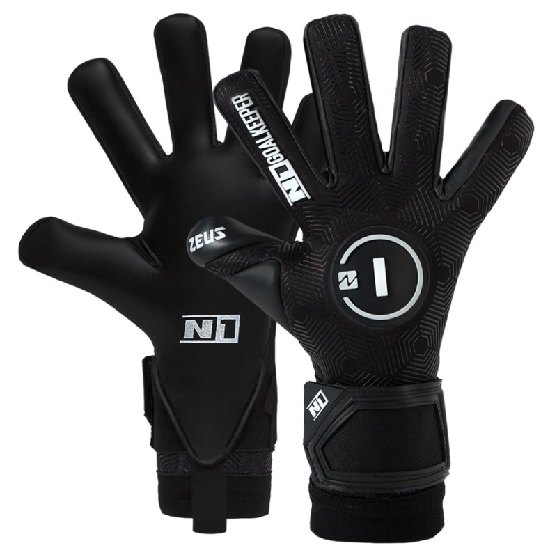 n1 goalkeeper Guantes de Portero Zeus Black UGT+ II