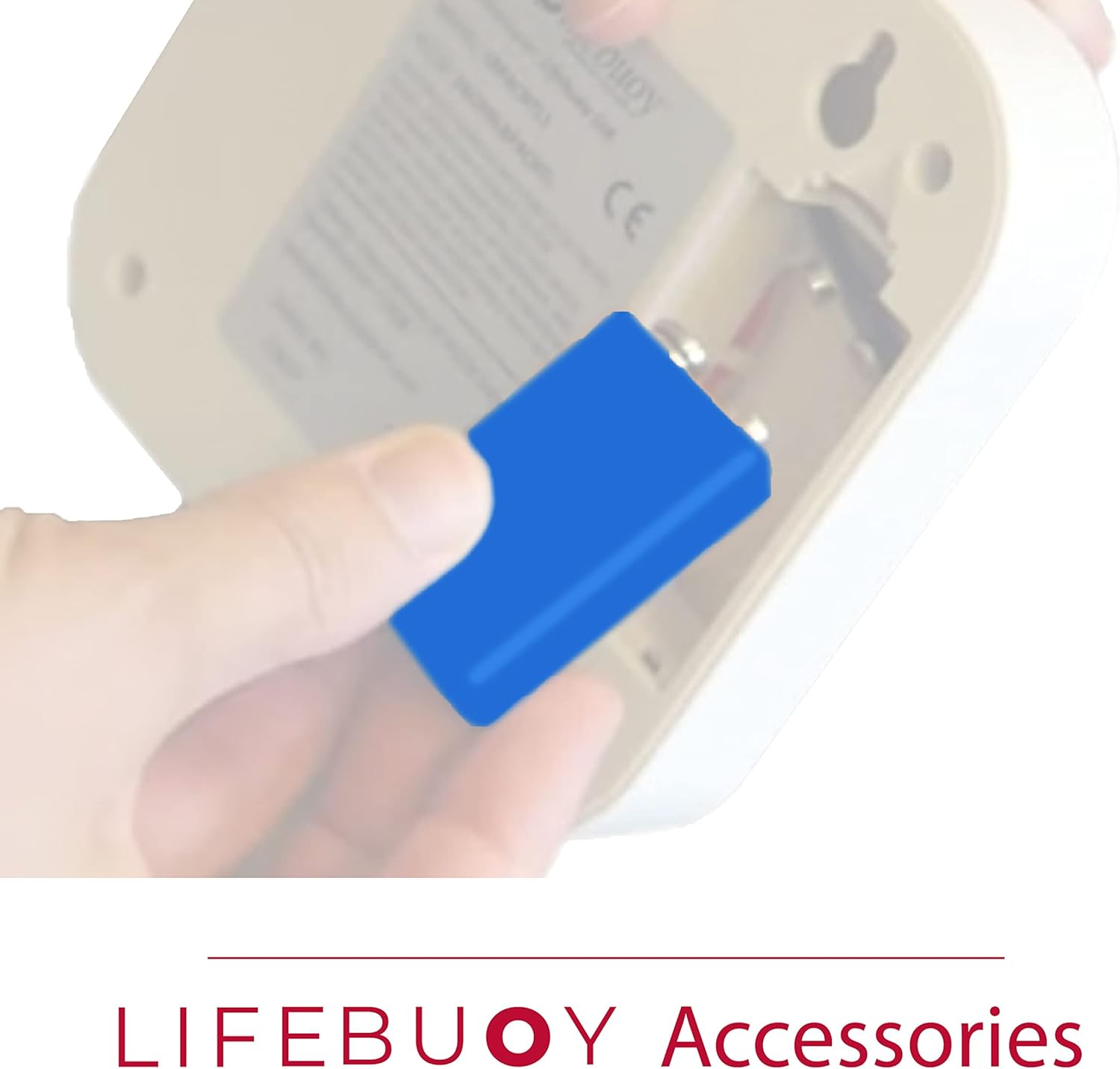 Nacnic Batería De Litio ER9V De 1200mAh Para Alarma De Piscina