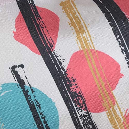 Nacnic Bolsa Tote De Tela | Diseño Piruletas Fucsias Y Azules | Tote Bag Con Asas Largas Multiusos Reutilizable Y Ecológica