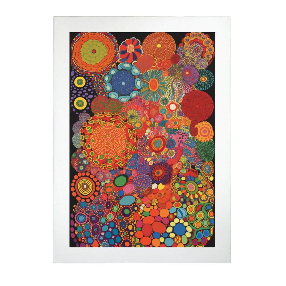 Nacnic Cartel De Yayoi Kusama: Mundo Infinito - Laminas