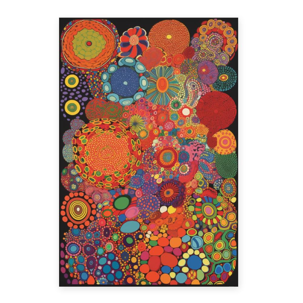 Nacnic Cartel De Yayoi Kusama: Mundo Infinito - Laminas