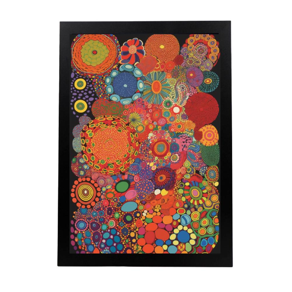 nacnic Cartel de Yayoi Kusama: Mundo Infinito - Laminas