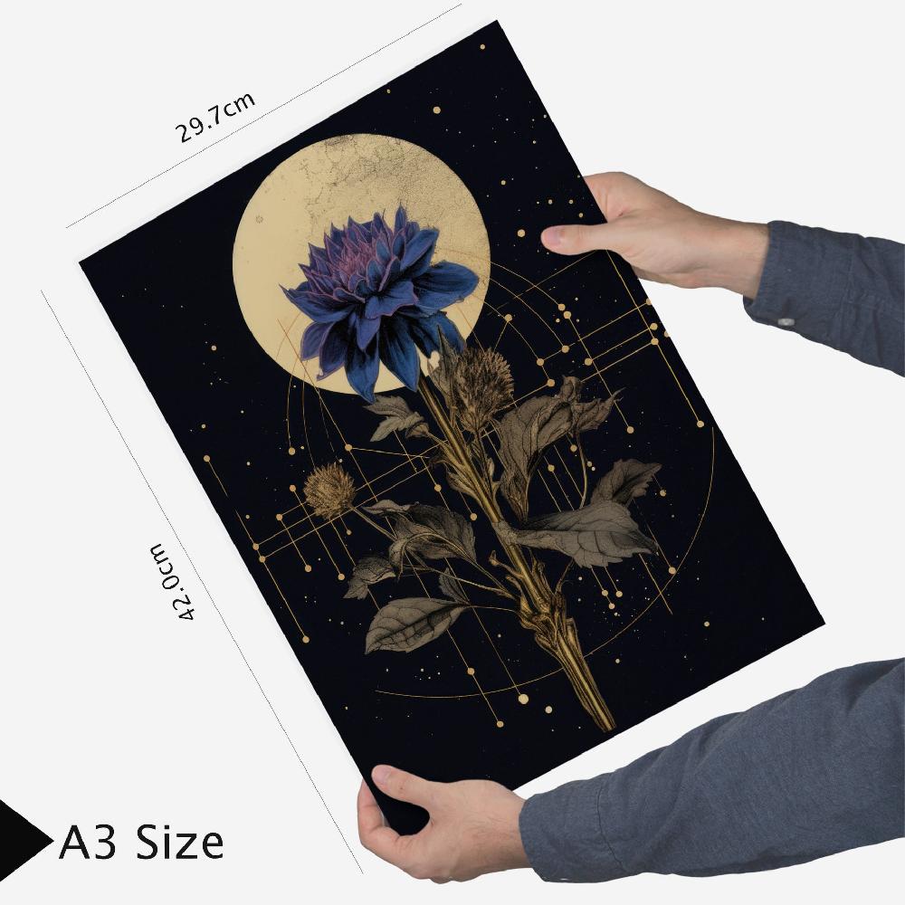 Nacnic Collage Surrealista Estilo Esoterico Mistico Floral