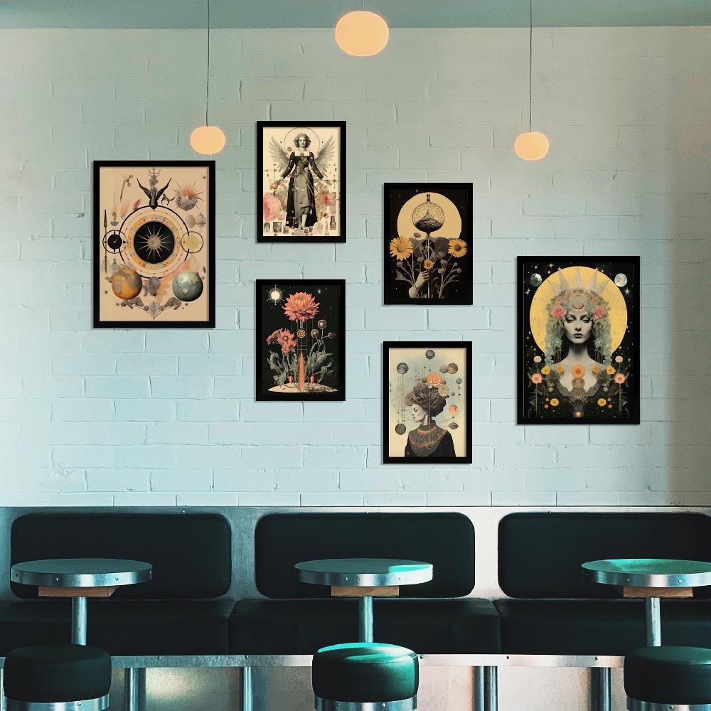 nacnic Collage surrealista estilo esoterico mistico