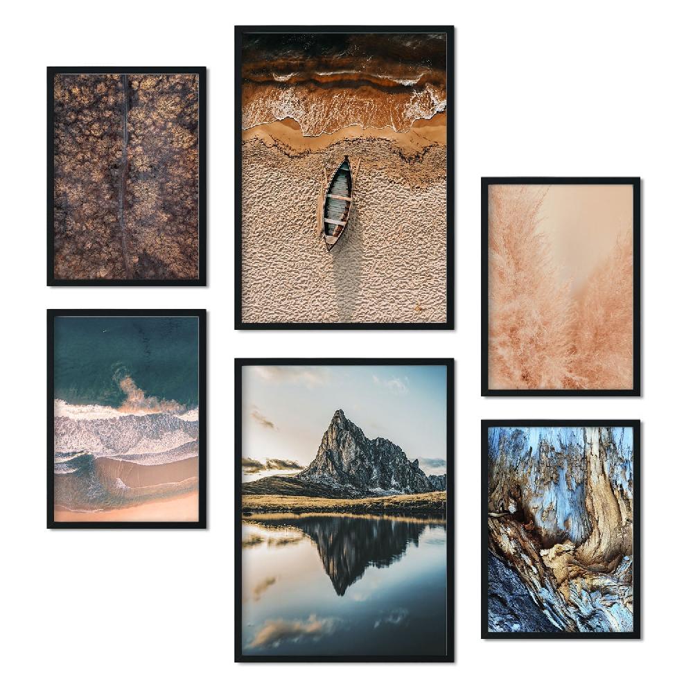 Nacnic Conjunto 6 Láminas De Paisajes Fotográficos De Croacia