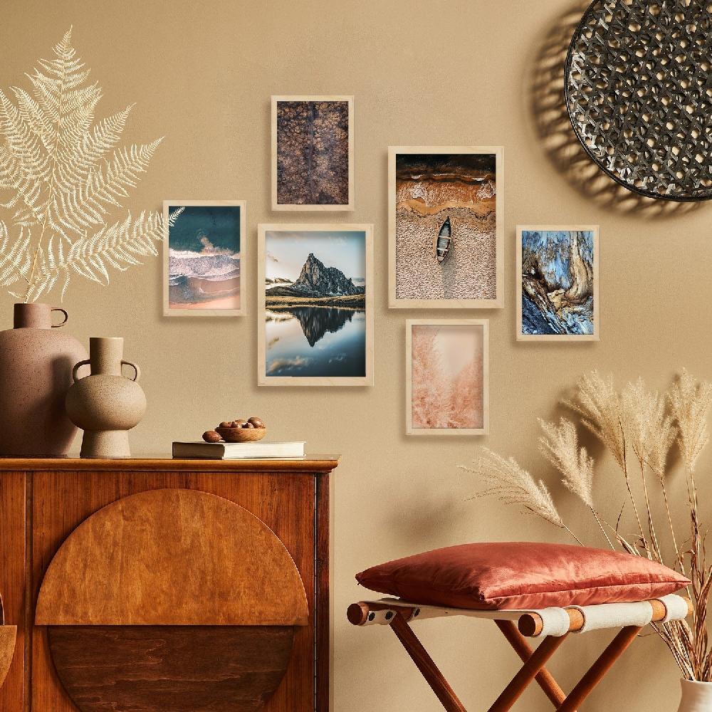 nacnic Conjunto 6 Láminas de Paisajes Fotográficos de Croacia