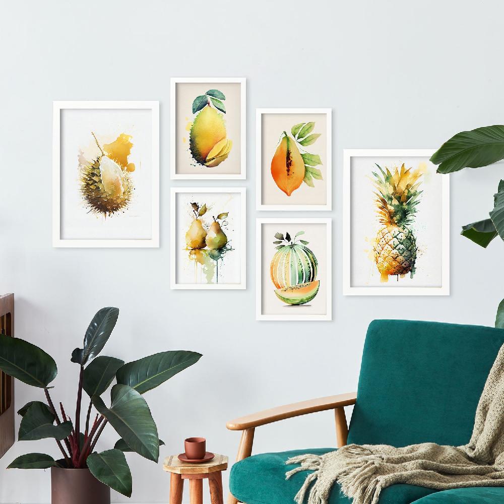 Nacnic Conjunto De Láminas De Frutas Acuarela Nacnic_07