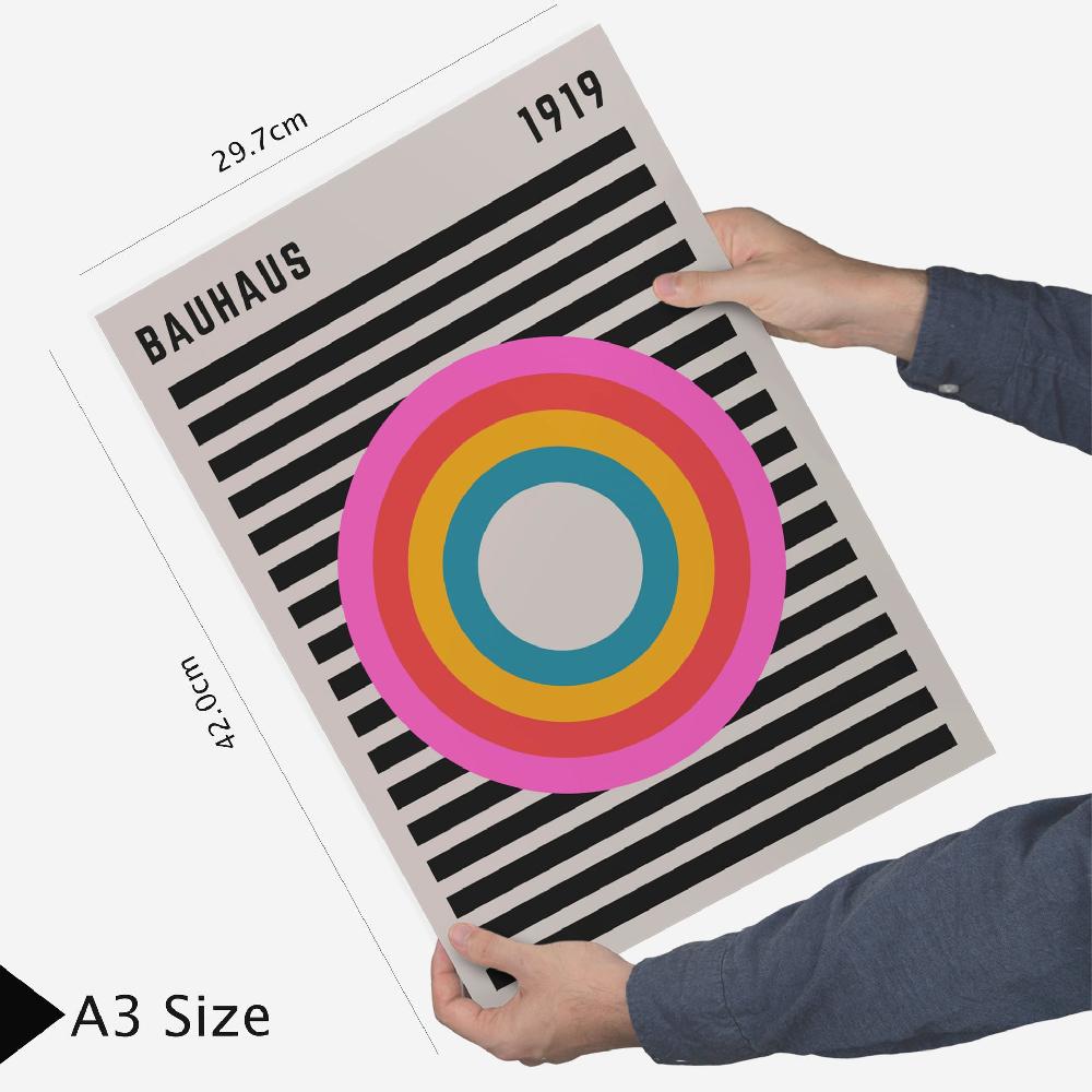 Nacnic Formas Geometricas Bauhaus Colores Llamativos