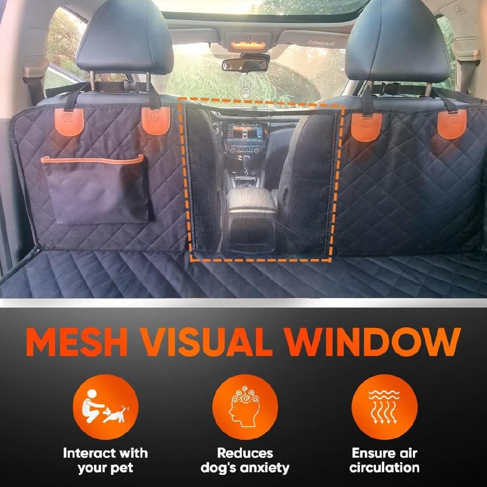 Nacnic Funda Para Asiento Trasero De Coche Con Protección Completa TrioGato