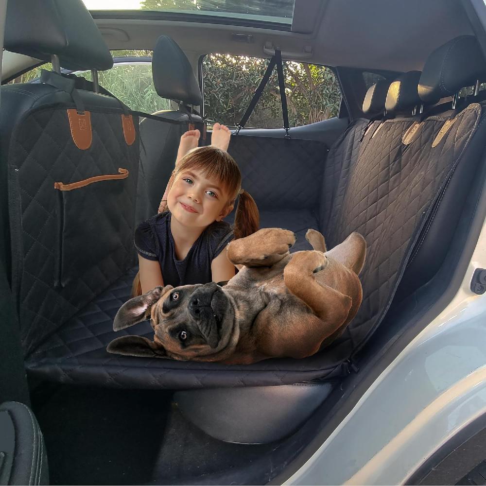 nacnic Funda para Asiento Trasero de Coche con Protección Completa TrioGato