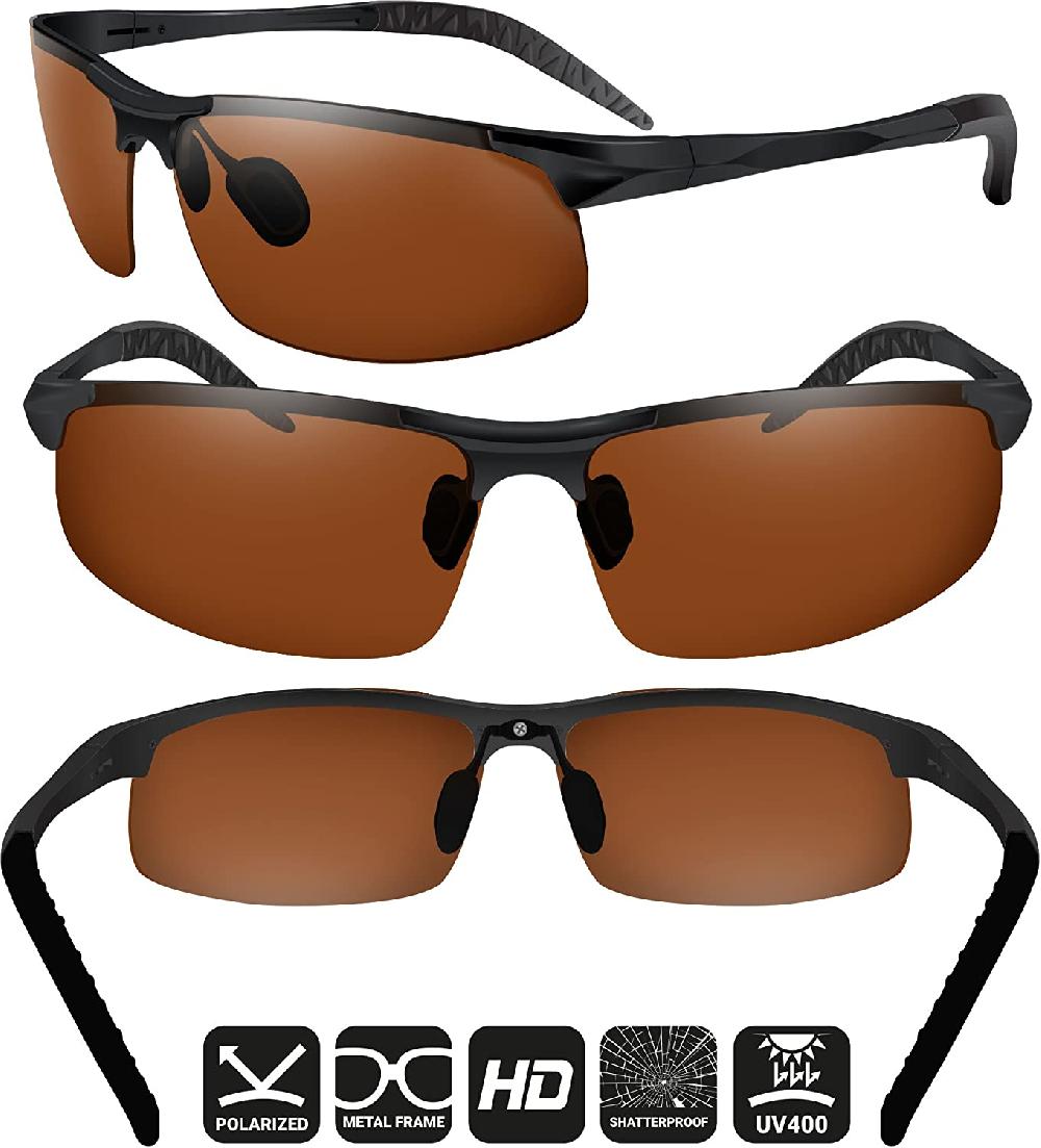 Nacnic Gafas De Sol Deportivas Polarizadas BLUPOND KNIGHT VISOR Para Pesca Conducción Y Caza