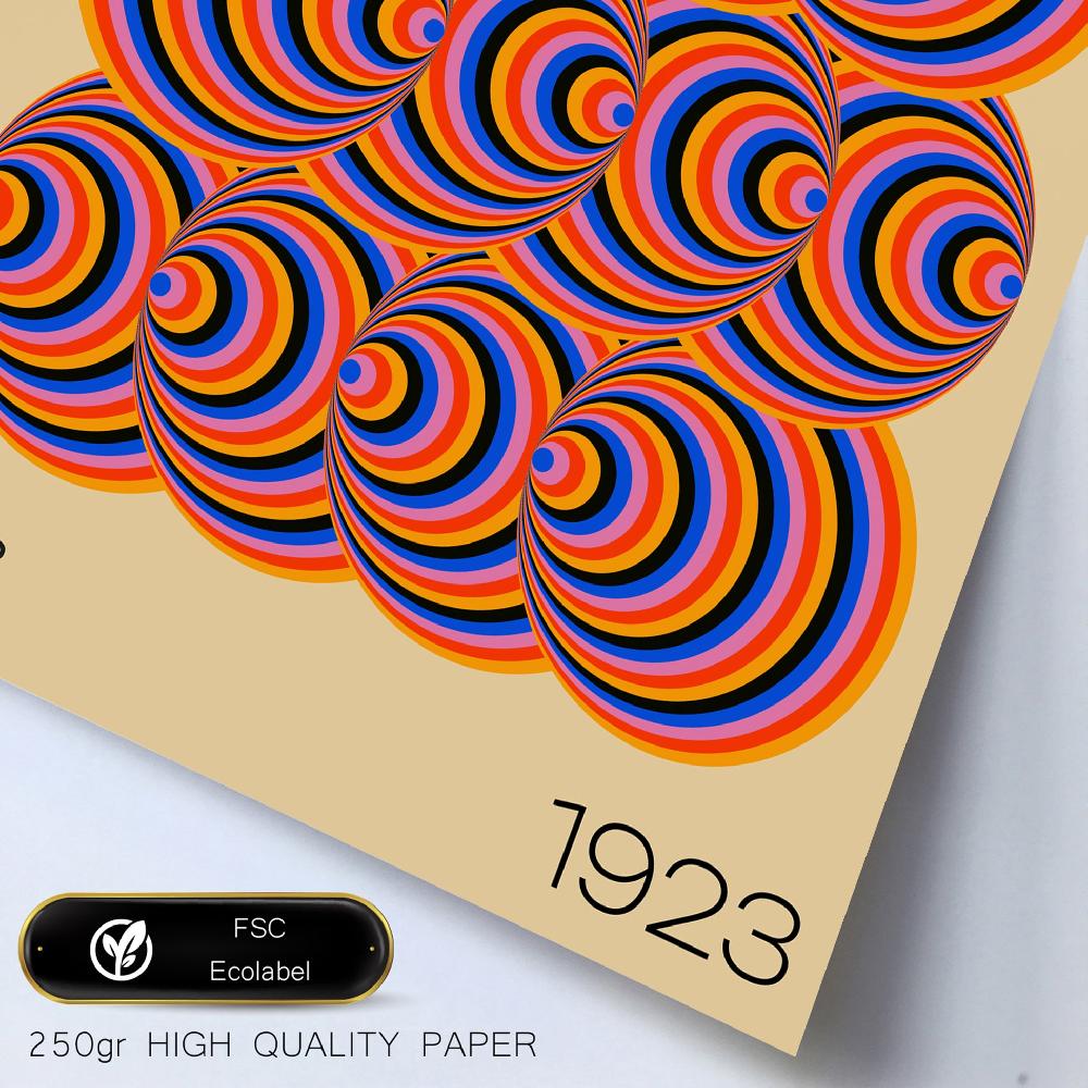 Nacnic Geometrico Bauhaus Colores Y Formas Vibrantes